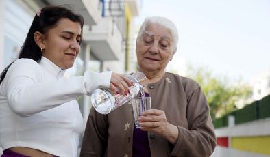 650 yıllık sarnıçta biriken yağmur suyundan vazgeçemiyor