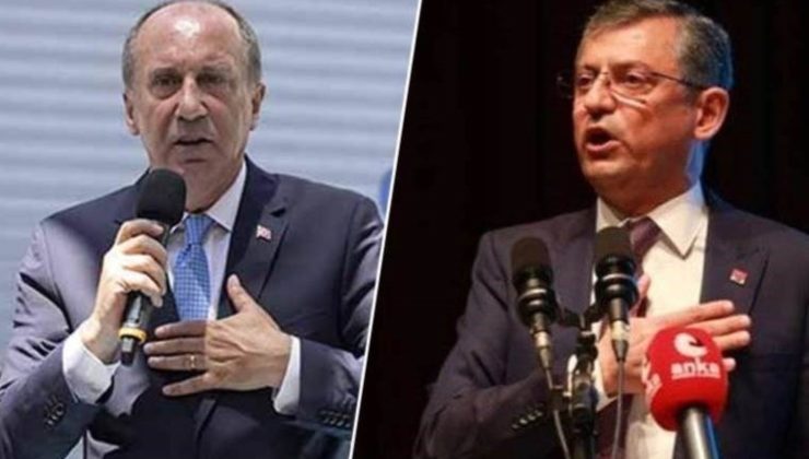 Muharrem İnce’den Özgür Özel’e: ‘Ustana sor’