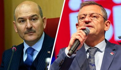 Özgür Özel: Süleyman Soylu, Türkiye’de 2 kişiye kafayı taktı