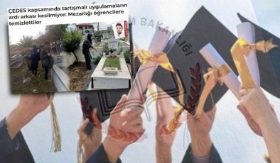 Gerekçe ‘pedagojik’ dendi: Öğrencilere ÇEDES’le ‘mezar yıkatan’ MEB’in hedefinde mezuniyet var