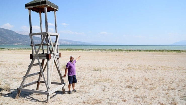 Günden güne yok oldu: Eğirdir Gölü 74 yılda 12,8 metre çekildi