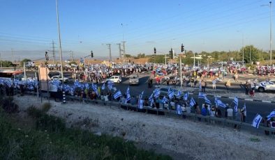 İsrail genelinde ‘erken seçim’ protestosu