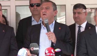 CHP Genel Başkanı Özgür Özel: İktidarda halkın iktidarı yok