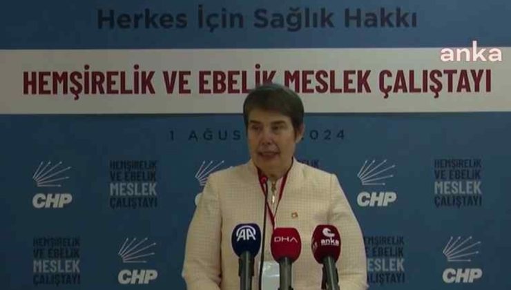 CHP’de Hemşirelik ve Ebelik Meslek Çalıştayı… CHP Genel Başkan Yardımcısı Şahbaz: “Kamucu bakış açısıyla eşit, nitelikli, ulaşılabilir, adil bir sağlık sistemi kuracağız”