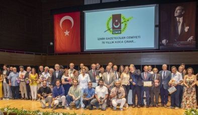 İzmir Gazeteciler Cemiyeti 78. yılını kutladı