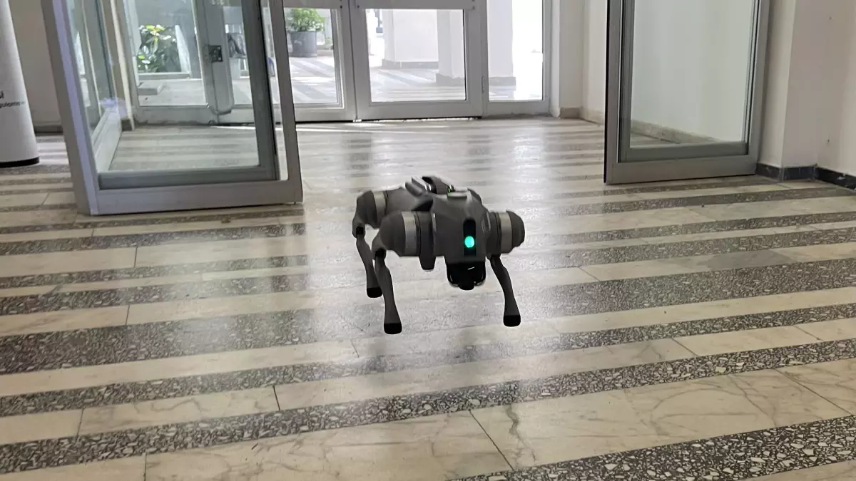 KTÜ’den Yapay Zeka Destekli Robotik Köpek